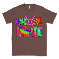 Chestnut choose love (lesbian) Classic Tee - HRA Design Shop