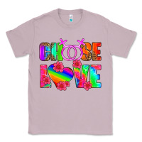 Lilac choose love (lesbian) Classic Tee - HRA Design Shop