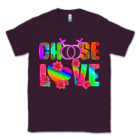 Plum choose love (lesbian) Classic Tee - HRA Design Shop