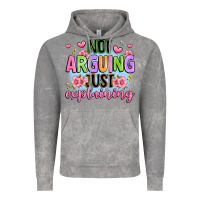 Cloud Rock not arguing just explaining Vintage Hoodie - JahusDesignShop