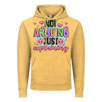 Vintage Mustard not arguing just explaining Vintage Hoodie - JahusDesignShop