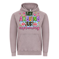Vintage Zinc not arguing just explaining Vintage Hoodie - JahusDesignShop