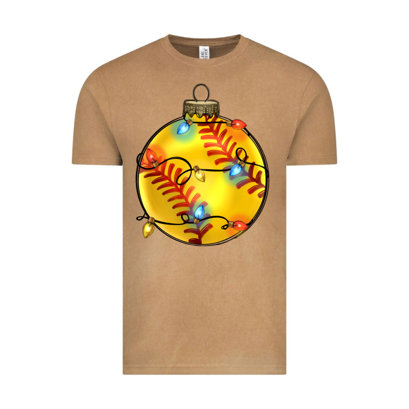 Christmas Softball Vintage Tee by Zillion Design Studio | Teevron