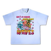 Grape Ice lifes a beach make some waves Urban Heavy Tee - texasbilliewilder