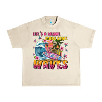 Sandshell lifes a beach make some waves Urban Heavy Tee - texasbilliewilder