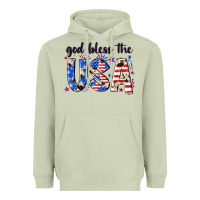 Matcha god bless the usa Heavyweight Hoodie - NancyCooperArtShop