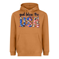 Meerkat god bless the usa Heavyweight Hoodie - NancyCooperArtShop