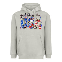 Moon Dust god bless the usa Heavyweight Hoodie - NancyCooperArtShop