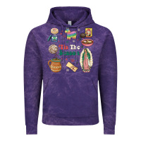 Cloud Purple tis the season Vintage Hoodie - MaliasSmallBusiness