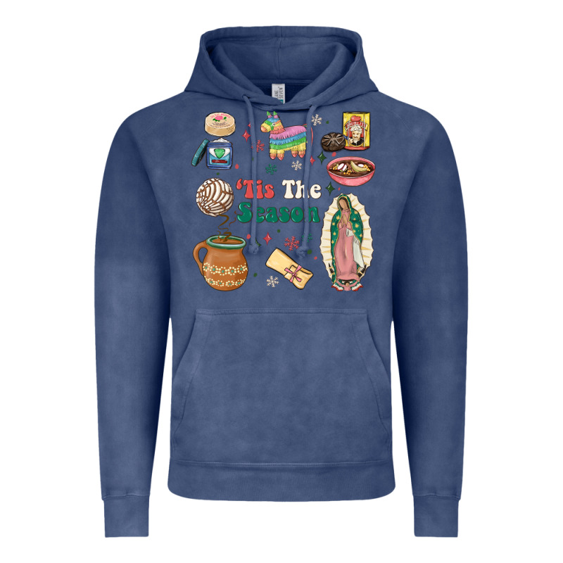 Tis The Season Vintage Hoodie by MaliasSmallBusiness | Teevron