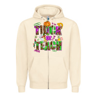 Sandshell trick or teach Zipper Hoodie - AdoDesignShop