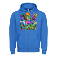 True Royal trick or teach Zipper Hoodie - AdoDesignShop