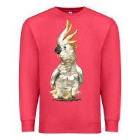 Cardinal Cockatoo Bird Premium Sweatshirt - LillyAllenDesigns