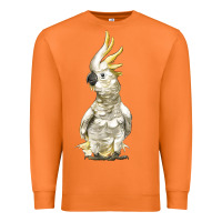 Carrot Cockatoo Bird Premium Sweatshirt - LillyAllenDesigns