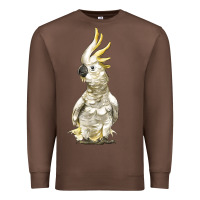 Chestnut Cockatoo Bird Premium Sweatshirt - LillyAllenDesigns