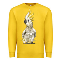 Lemon Cockatoo Bird Premium Sweatshirt - LillyAllenDesigns
