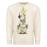 Sandshell Cockatoo Bird Premium Sweatshirt - LillyAllenDesigns