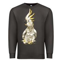 Smoke Cockatoo Bird Premium Sweatshirt - LillyAllenDesigns