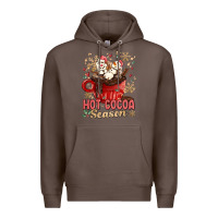 Coffee hot cocoa season Premium Hoodie - MaliasSmallBusiness