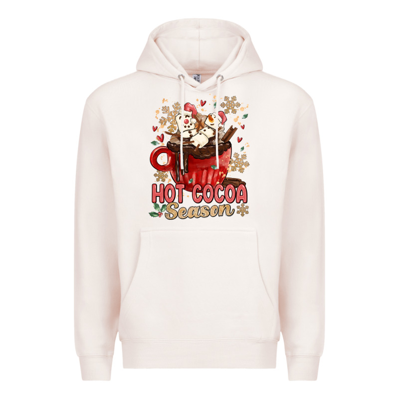 Hot Cocoa Season Premium Hoodie by MaliasSmallBusiness | Teevron