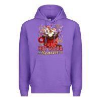 Purple hot cocoa season Premium Hoodie - MaliasSmallBusiness
