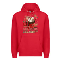 Red hot cocoa season Premium Hoodie - MaliasSmallBusiness
