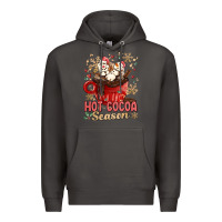Smoke hot cocoa season Premium Hoodie - MaliasSmallBusiness