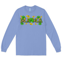 Colony Blue St. Patricks Day mama Long Sleeve Tee - Neo Western