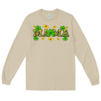 Mushroom St. Patricks Day mama Long Sleeve Tee - Neo Western