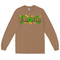 Toasted Coconut St. Patricks Day mama Long Sleeve Tee - Neo Western