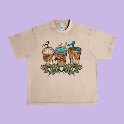Western Coffees Urban Heavy Tee Designed By Barkaloodesign