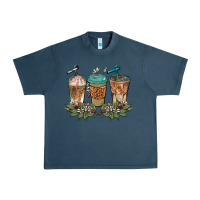 Midnight Navy western coffees Urban Heavy Tee - BarkalooDesign