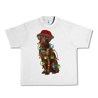 Christmas Labrador Retriever Urban Heavy Tee | Teevron