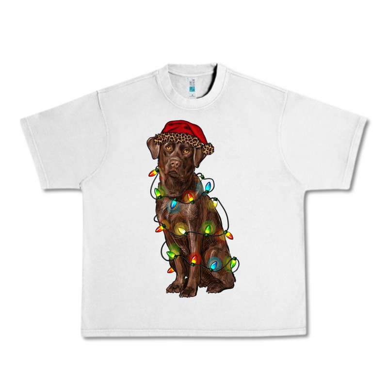 Christmas Labrador Retriever Urban Heavy Tee by RanaPortraitStore | Teevron
