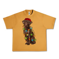 Peanut Butter Christmas labrador retriever Urban Heavy Tee - RanaPortraitStore