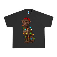 Pigment Black Christmas labrador retriever Urban Heavy Tee - RanaPortraitStore
