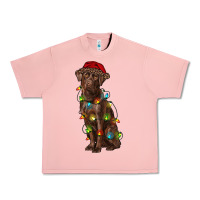 Salmon Christmas labrador retriever Urban Heavy Tee - RanaPortraitStore