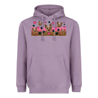 Lavender yorkie dogs Heavyweight Hoodie - Jasminsmagicworld