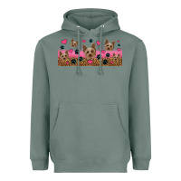 Sage yorkie dogs Heavyweight Hoodie - Jasminsmagicworld