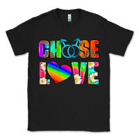 Black choose love (gay) Classic Tee - HRA Design Shop