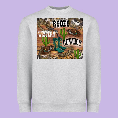 Heavyweight Sweatshirt western rodeo