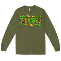 Army Green St. Patricks Day mini Long Sleeve Tee - Neo Western