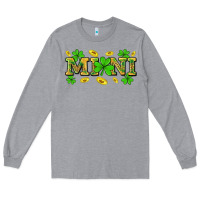 Heather Grey St. Patricks Day mini Long Sleeve Tee - Neo Western