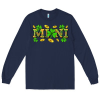 Navy St. Patricks Day mini Long Sleeve Tee - Neo Western