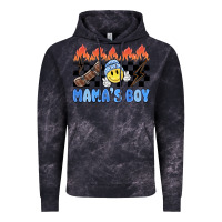 Cloud Black mama's boy Vintage Hoodie - MaliasSmallBusiness