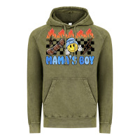 Vintage Olive mama's boy Vintage Hoodie - MaliasSmallBusiness