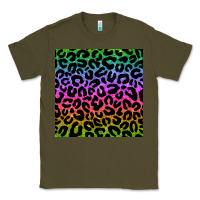 Army Green leopard glitter seamless pattern Classic Tee - BundleAndBundleShop