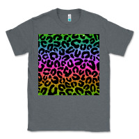 Charcoal Heather leopard glitter seamless pattern Classic Tee - BundleAndBundleShop