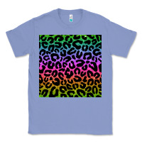 Colony Blue leopard glitter seamless pattern Classic Tee - BundleAndBundleShop