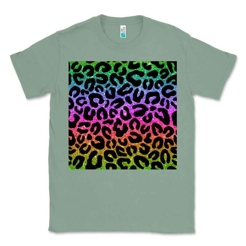 Leopard Glitter Seamless Pattern Classic Tee by BundleAndBundleShop | Teevron